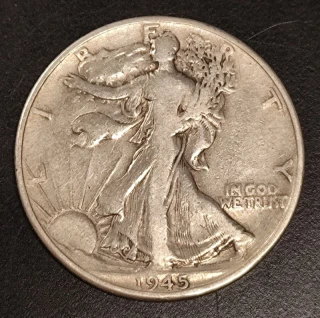 1/2 Dollar 1945