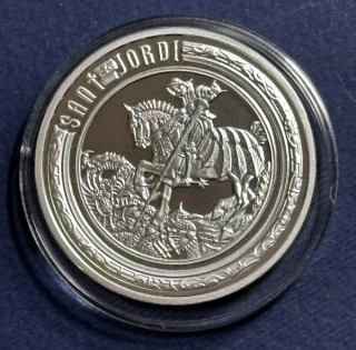 10 Diners, strieborná PROOF