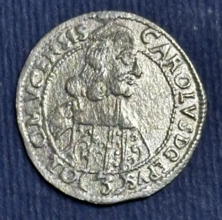 3 Grajciar, 1665 - Karol II
