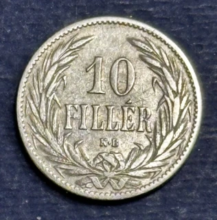 10 Filler, 1894 K.B