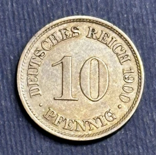 10 Pfennig 1900 A
