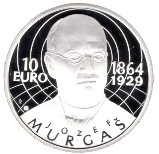 2014/018, 10€ Jozef Murgaš 2014 PROOF