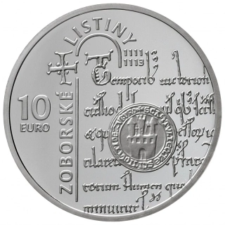 2011/006, 10€ Zoborské listiny BK