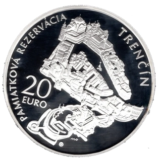 2012/010, 20€ Trenčin PROOF