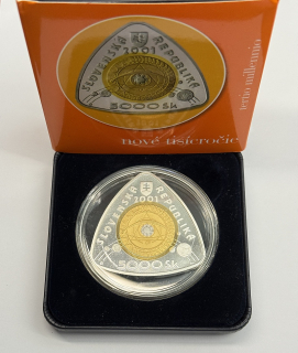 2001 - Tretie tisícročie 5.000 SK
