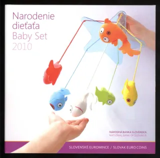 2010 Sada Slovenských Euro mincí - Narodenie dieťaťa