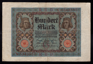 100 Mark - Nemecko 1920
