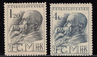 0458-0459** T.G.Masaryk