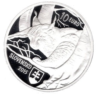2015/020, 10€ Karpatské bukové pralesy (Rys) PROOF