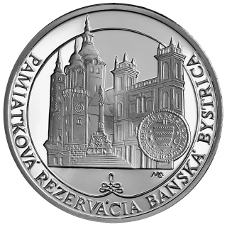 2016/023, 20 Euro Pamiatková rezervácia Banská Bystrica BK