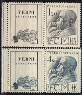 0458-0459 KĽ - T.G.Masaryk