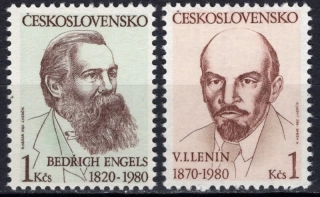 2436-2437** V.I.Lenin, B.Engels