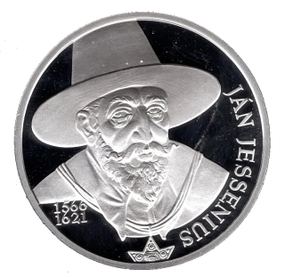 2016/026, 10€ Ján Jessenius – 450. výročie narodenia Proof