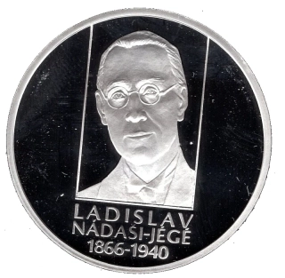 2016/022, 10€ Ladislav Nádasi Jégé PROOF