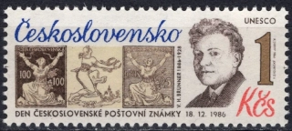 2777** Deň čs. poštovej známky