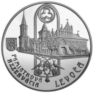 2017/028, 20€ Pamiatková Rezervácia Levoča BK