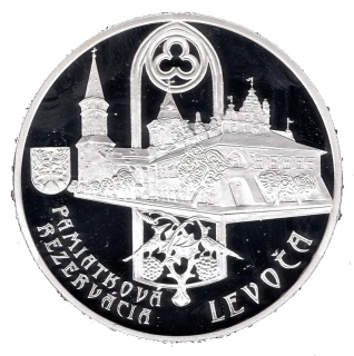2017/028, 20€ Pamiatková Rezervácia Levoča PROOF