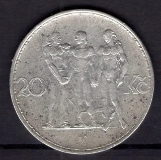 12/  1934 - 20 Kč.