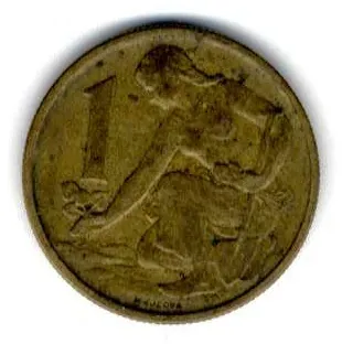 66/ 1957 - 1 Kčs