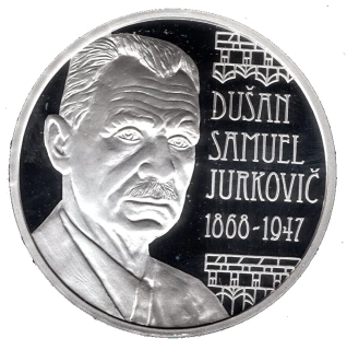 2018/034, 10€ - Dušan Samuel Jurkovič PROOF