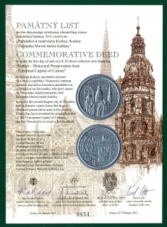 2013/015, PL Pamiatková rezervácia Košice