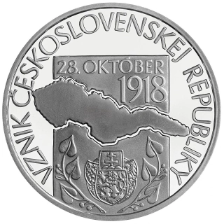 2018/036, 10€ Vznik ČSR - BK