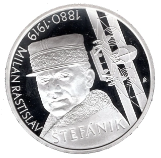 2019/038, 10€ 100. výročie úmrtia M. R. Štefánik - Proof
