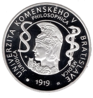 2019/039, 10€ - Univerzita Komenského v Bratislave - Proof