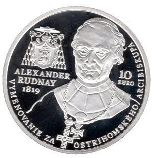 2019/041, 10€ - Alexander Rudnay 2019 - Proof
