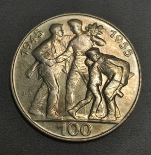 105/ B. 100 Kčs 1955 - ČSR
