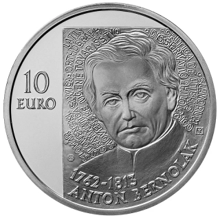 2012/013, 10€ - Anton Bernolák PROOF