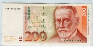 200 Deutsche mark 1989