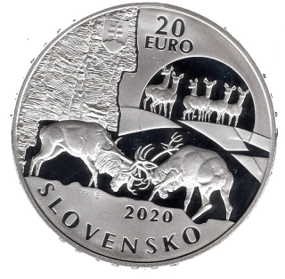 2020/045, 20€ Poľana - Proof
