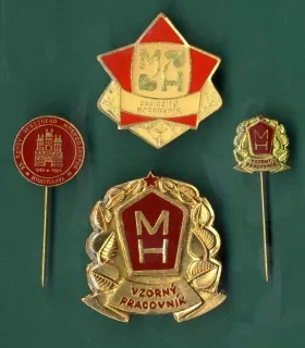 Vyznamenanie - Vzorný pracovník MH (Místního hospodářství)