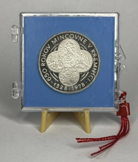 137 / 50 Kčs 1978 - 650. výročie mincovne Kremnice