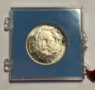 155 / 100 Kčs - 150. výročie narodenia Jana Nerudy