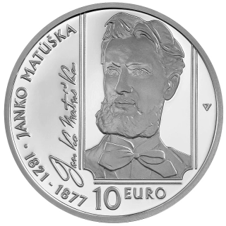2021/047, 10€ Janko Matúška BK