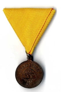Vyznamenanie - Mesto Třebič 1889