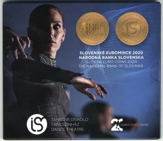 2020 Sada Slovenských Euro mincí - Tanečné divadlo Ifjú Szivek