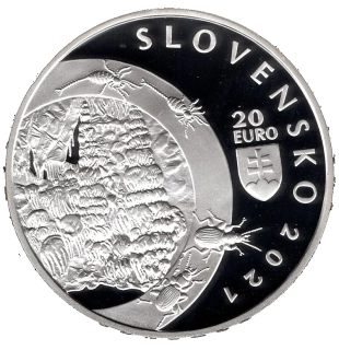 2021/050, 20€ Demänovská jaskyňa slobody Proof
