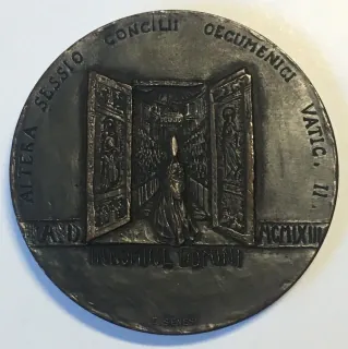 Plaketa Vatikán / Altera Sessio Concilii Oecumenici Vatic
