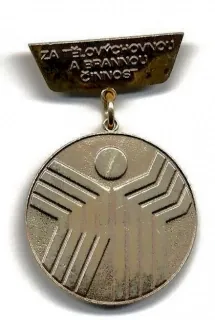 Za telovýchovnú a brannú činnosť