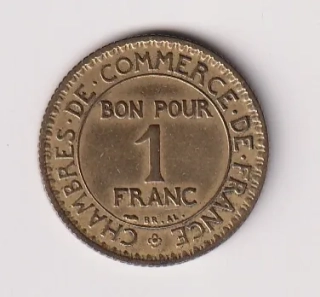 1 Franc 1922