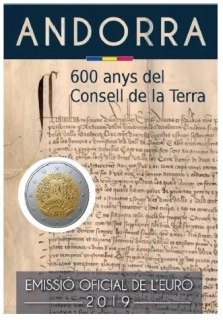 2019 / Pamätná minca Andorra 2€