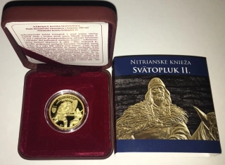 2020 - 100 Euro - Nitrianske knieža Svätopluk II. PROOF