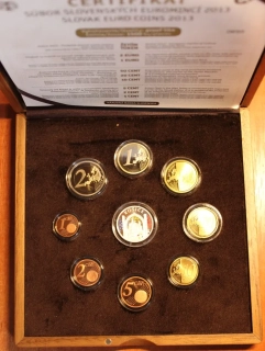 2013 Sada Slovenských Euro mincí PROOF - Košíce