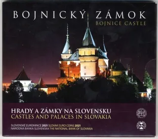 2021 Sada Slovenských Euro mincí - Bojnický zámok