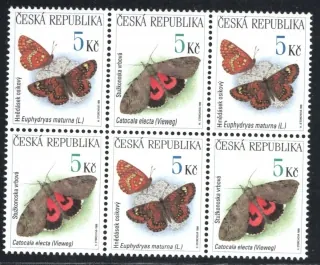 0211-0212 **6 Blok fauna
