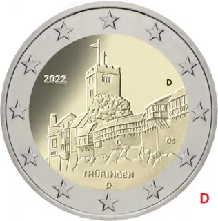 B.R.D. - 2022 - Thüringen / typ D.