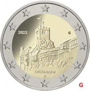 B.R.D. - 2022 - Thüringen / typ G.